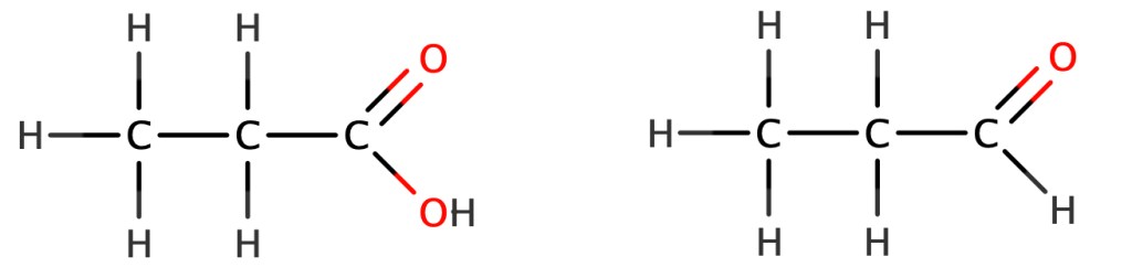 Propanale General Formulae – Chemistry F2